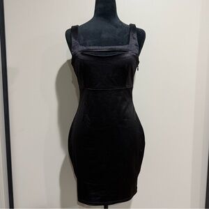 Guess Black Mini Dress with Cut Outs